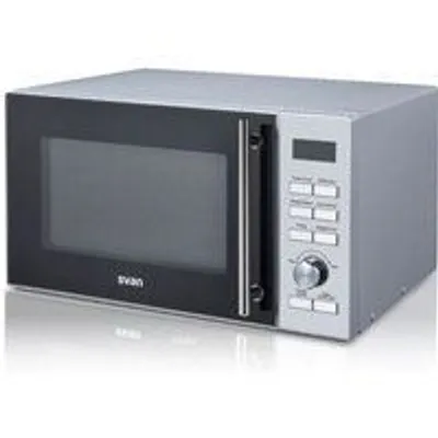 Microondas Svan SMWC25900DGN 25L 900W Grill Display LED Base Cerámica Auto Cooking