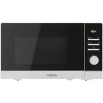 Microondas Teka 20L 700W con Grill 1000W 8 Programas Encimera Negro