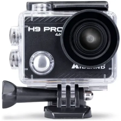 Midland H9 Pro Cámara Deportiva 4K Wi-Fi Negra