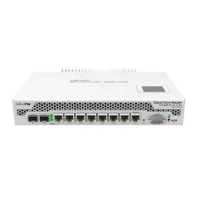 MikroTik CCR1009 Switch 8 Puertos Gigabit + 2 SFP