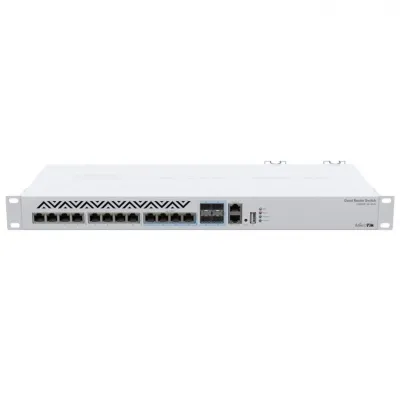 MikroTik CRS312-4C+8XG-RM Switch 8 Puertos Gigabit 1 Fast Ethernet 4 SFP