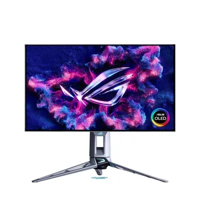 Monitor Asus ROG Swift OLED PG27AQWP-W 26.5" Quad HD 540Hz WOLED 0,02 ms Plata