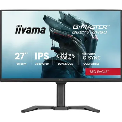 Monitor iiyama G-MASTER GB2771UHSU-B1 27" UltraHD 4K 144Hz IPS FreeSync Premium HDR400 Altura Ajustable