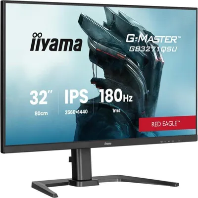 Monitor iiyama GB3271QSU-B2 31.5" Quad HD 180Hz IPS 1 ms FreeSync Premium HDR