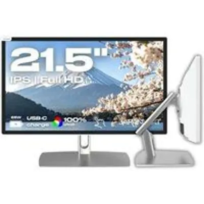 Monitor JAPANNEXT 21.5" FullHD 60Hz IPS Táctil HDR USB-C 65W FreeSync G-Sync Blanco