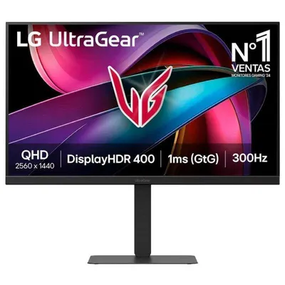 Monitor LG UltraGear 27G640A-B 27" QHD 300Hz IPS FreeSync Premium HDR400 1ms