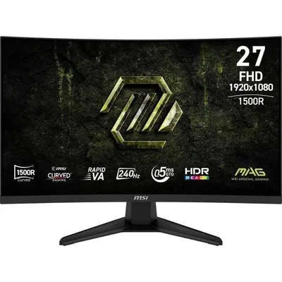 Monitor MSI MAG 275CFX 27" FullHD 240Hz Rapid VA Curvo 0,5ms HDR10