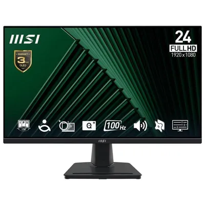Monitor MSI Pro MP245G 23.8" FullHD 100Hz IPS 4ms Altavoces Montaje VESA