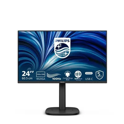 Monitor Philips 24B2N3200D/00 24.1" WUXGA 100Hz IPS Altavoces Ajustable