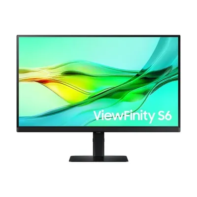 Monitor Samsung ViewFinity S6 S27D604UAU 27" QHD 100Hz IPS HDR10 USB-C Pivotaje Altura Ajustable