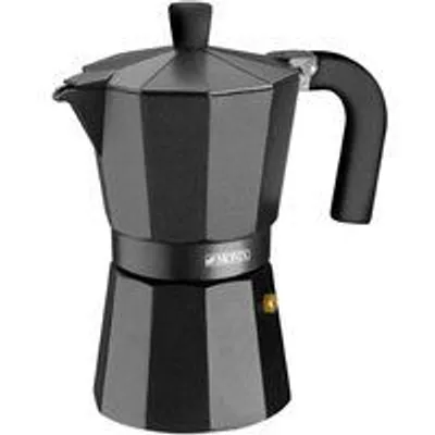 Monix Vitro Noir Cafetera Italiana 9 Tazas Negra
