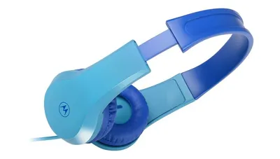 Motorola 253SMOTOJR200BLUE auricular y casco Auriculares Alámbrico Diadema Música Azul
