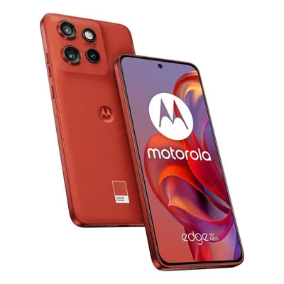 Motorola Edge 50 Neo 8GB 256GB 6.36" P-OLED 5G Dual SIM Carga Rápida IP68 Android 14 Rojo