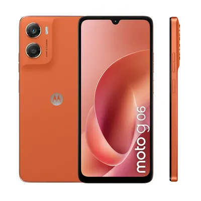 Motorola moto g06 17,5 cm (6.88") SIM doble Android 15 4G USB Tipo C 4 GB 64 GB 5200 mAh Naranja