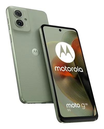 Motorola moto g55 5G 16,5 cm (6.49") SIM doble Android 14 USB Tipo C 8 GB 256 GB 5000 mAh Verde