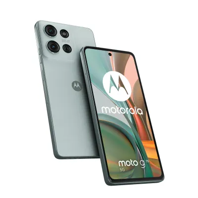 Motorola moto g75 5G 17,2 cm (6.78") Ranura híbrida Dual SIM Android 14 USB Tipo C 8 GB 256 GB 5000 mAh Verde