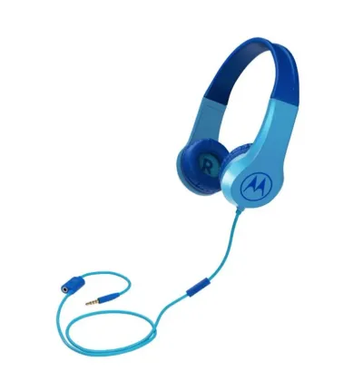 Motorola Squads 200 Auriculares Diadema Alámbrico Azul