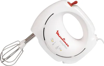 Moulinex ABM11A Batidora de mano 200 W Blanco, Rojo