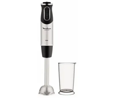 Moulinex DD65A810 licuadora 0,8 L Batidora de inmersión 1000 W Negro, Acero inoxidable