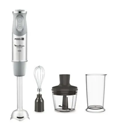 Moulinex Quickchef 0,8 L Batidora de inmersión 1000 W Gris, Acero inoxidable