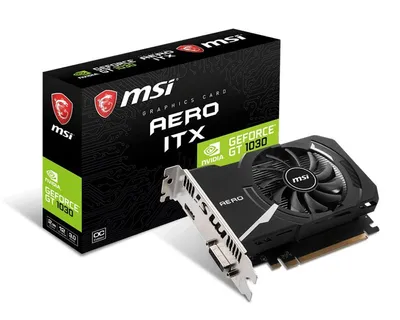 MSI AERO ITX V809-2824R NVIDIA GeForce GT 1030 2GB GDDR4