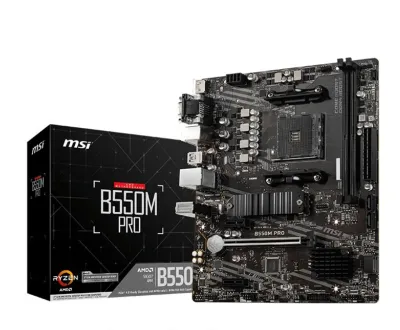 MSI B550M PRO AM4 Ryzen 3000 Series