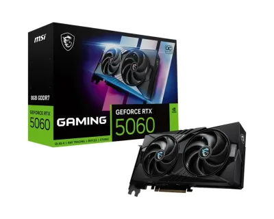 MSI GeForce RTX 5060 GAMING OC 8GB GDDR7