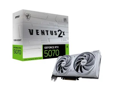 MSI GeForce RTX 5070 VENTUS 2X OC White 12GB GDDR7