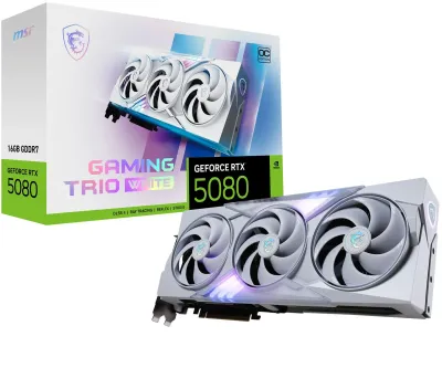 MSI GeForce RTX 5080 Trio OC White 16GB GDDR7