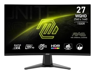 MSI MAG 27CQ6F 27" QHD (2560×1440) LCD Monitor Negro
