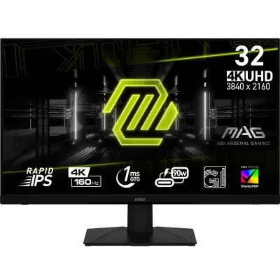 MSI MAG 322UPF pantalla para PC 81,3 cm (32") 3840 x 2160 Pixeles UltraWide Quad HD LCD Negro