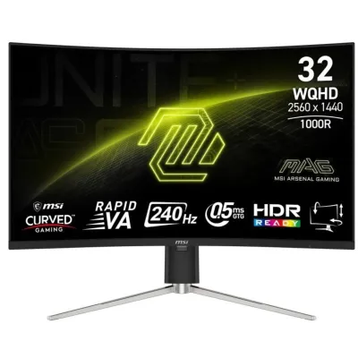 MSI MAG 325CQRXF E2 31.5" VA QHD 240Hz Adaptive-Sync