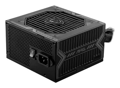 MSI MAG A650BN Fuente de alimentación 650W ATX 20+4 Pin Negro