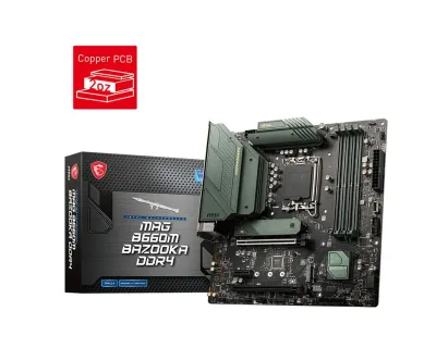 MSI MAG B660M BAZOOKA DDR4 Micro-ATX
