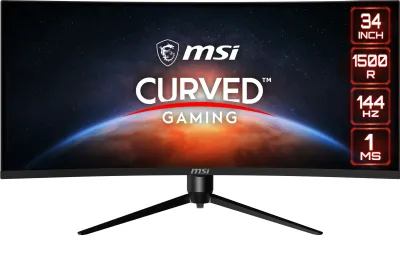 MSI Optix MAG342CQR 34" UltraWide QHD 3440x1440 LCD Negro
