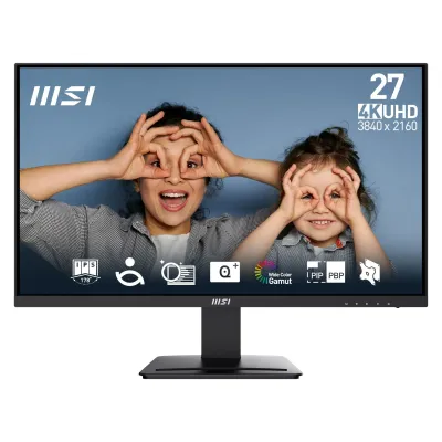 MSI Pro MP273U Monitor 27" 4K Ultra HD Negro
