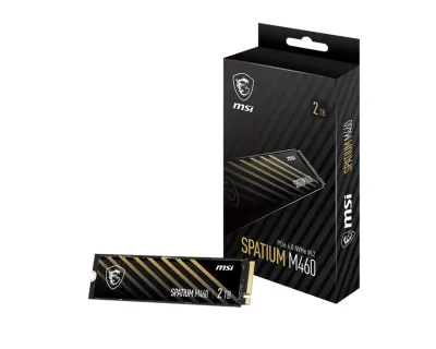 MSI Spatium M460 1 TB PCIe 4.0 NVMe M.2 SSD