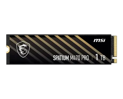 MSI SPATIUM M470 PRO 1TB M.2 PCIe 4.0 NVMe SSD
