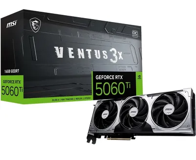 MSI Ventus GeForce RTX 5060 Ti 16GB 3X OC