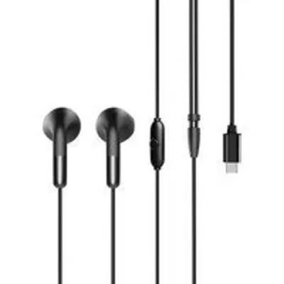Muvit For Change E58 Auriculares Estéreo USB-C Negros