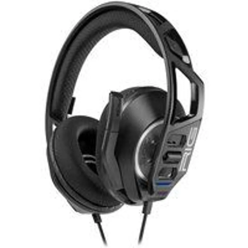 Nacon RIG Serie 300 PRO HS Auriculares PC/Xbox/PS4/PS5/Switch Gaming Negros