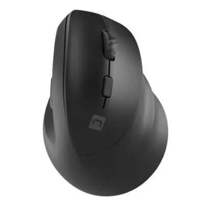 Natec Crake 2 Vertical Inalámbrico Diestro Negro 2400DPI