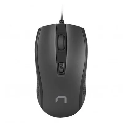 Natec Hoopoe 2 Ratón Óptico 1600DPI Negro