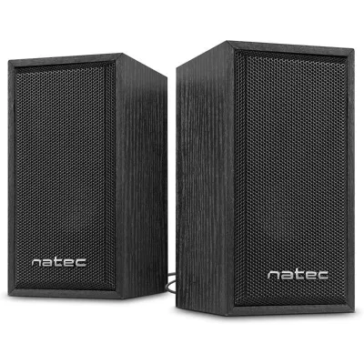 Natec Panther Altavoces 2.0 USB 6W RMS Negro