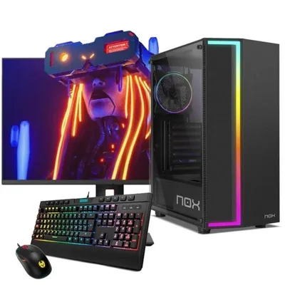 Neo-PC Gaming AMD Ryzen 5 7600X 32GB 1TB SSD RTX 5060 Ti + Monitor 27"