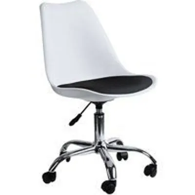 Neo Silla de Oficina Blanca/Negra