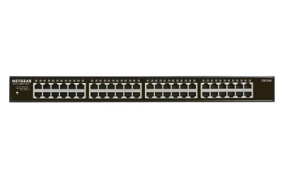 NETGEAR GS348 Switch Gigabit Ethernet No Administrado 10/100/1000 Negro