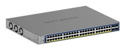 NETGEAR GS752TXP Switch gestionado 10G Ethernet PoE Negro