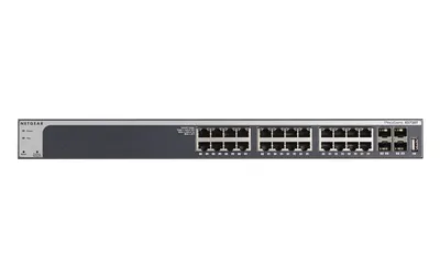 NETGEAR XS728T Switch Gestionado L2+/L3 10G Ethernet Negro