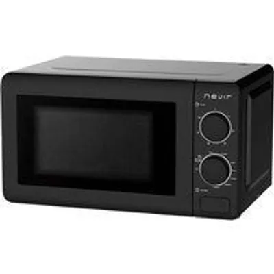 Nevir NVR-6306MGN Microondas con Grill 20L 700W Negro